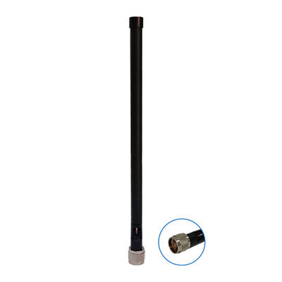2400-2500MHz 6dBi 13 Antena de caucho NJ negro mate