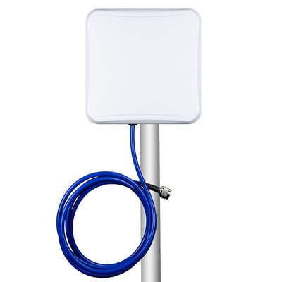 2400-2500MHz/5150-5850MHZ 13/15dBi Interfaz única Antenna direccional de doble frecuencia Antenna plana 2.4/5.8GHz Antenna direccional de doble frecuencia Antenna de certificación de seguridad del carbón